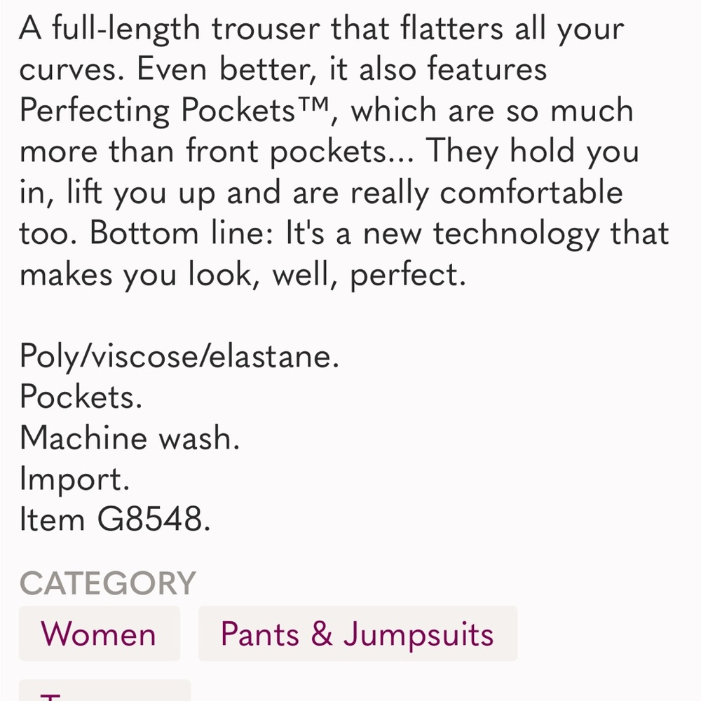 J. Crew Black Women's Edie Four Seasons Trousers - Picture 5 of 5